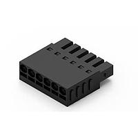 Wurth Elektronik 691346000006B Plugs WR-TBL Scrlss Psh-In 2.5mm Pit Bk Vert 6P