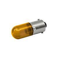 VCC MB403-A28-CA Single Chip Based LEDs T3 1/4 MINI BAYON 28V AMBER LED LAMP