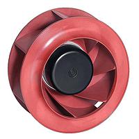 ebm-papst R1G225-AF07-52 Centrifugal Fan and Blower DC Backward-Curved Motorized Impeller, 225mm Round, 24VDC, 663CFM, 100W, 67dBA