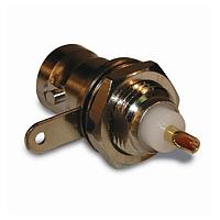 Amphenol RF 112424 Connectors BNC BULKHEAD RECPT 50 OHM 3.2PNL/THK