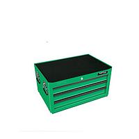 TOPTUL GCAZ0007 W/3-Drawer Tool Chest GENERAL SERIES- GREEN (104 pcs)