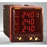 SELEC VAF39A Volt Ampere Frequency Meters