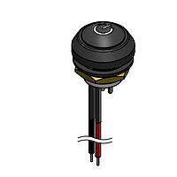 Lumex W48-1-RB-N-YL-B Standard Switches PBS 12mm SPST 0.1A 48V mom plastic