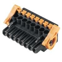 Weidmuller 1000430001 Pluggable Terminal Blocks BLF 5.08HC/04/90LR SN BK BX