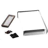 Hammond Manufacturing 1457L1601E EMI/RFI Shielded EMI/RFI, NoFlange 6.3x4.09x1.26" Clear