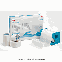 3M 3M.07.1530.0 Surgical Paper Tape, White, 1.27cm×9.14m roll