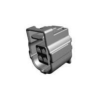 AMP Connectors - TE Connectivity 184393-2 Housings 2X2 PLUG ASSEMBLY B KEY, GRAY