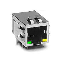 Pulse Electronics JX10-0061NL Modular 100Base-TX NonPoE RJ45 1-Port Side THT