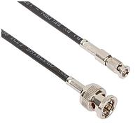 Amphenol RF 095-850-168-006 RF Cable Assemblies 1.0/2.3(M)-BNC(F) 1855A 6"