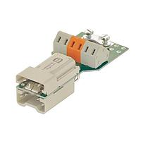 HARTING 09120062695 Inserts HAN BRID-MALE INSERT PFT W/CAGE CLMP