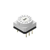 Wurth Elektronik 428527320917 Rotary Switches WS-ROSV Rot Swi IP67 16Pos Hor Rd Arrw Iv