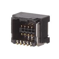 Molex 505448-1091 Shrouded 1.25WB DL RA 10CKT BK G010