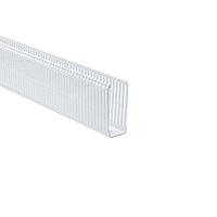 HellermannTyton 184-15403 High Density Slotted Wall Wiring Duct SLHD1.5X4 WHTT PVC DUCT BULK