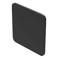 EAO 45-573.1A04 Switch Hardware Legend plate silver 22x22mm self adhesive or snapping in place