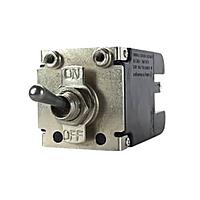 Carling Technologies MS-1-B-12-615-2-1BB-A-0A-B Toggle Circuit Breaker Miniature Sealed Hydraulic Magnetic Circuit Breaker, 1 POLE, Series Trip (Current), DC, Short, 15A