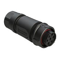 Amphenol SINE Systems FLS6BS14N7S03 Connectors 7 POS PLUG