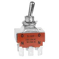 NKK Switches S32F-AT402H Toggle Switches SWITCH PUSHBUTTON