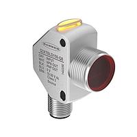 Banner Engineering Q3XTBLD150-Q8 Photoelectric Sensors Q3XT Series: Laser Diffuse with BGS; Range: 150 mm; Input: 10-30 V dc; Outputs: Bipolar: 1 NPN; 1 PNP; 5-pin M12 Integral QD