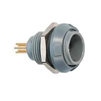 REDEL PKC.M0.7GL.NG Connectors 7P FIXED RCPT PRINT W/2NUTS GRAY FNT NUT