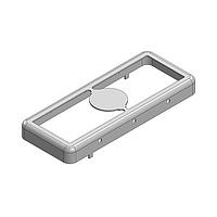 Masach Tech MS378-20F-NS EMI/RFI Shield Frame, Two-Piece 37.8 x 15.1 x 3.7mm Two-piece Drawn-Seamless RF Shield/EMI Shield FRAME (Nickel-Silver)