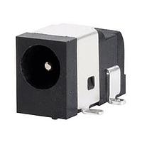 Same Sky (formerly CUI Devices) PJ-030DH-SMT-TR Jacks power jack, 1.3 x 4.2 mm, horizontal, SMT, high current, 1 switch, w/ shielding