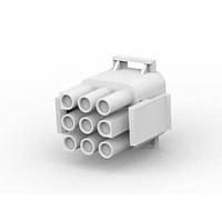 AMP Connectors - TE Connectivity 2-480706-0 Plug Housings 09P PLUG HSG NAT
