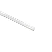 HellermannTyton FPA Grommet Strip Grommet, 0.02 - 0.05 " Panel Thickness, PE, Natural, 82ft/pkg