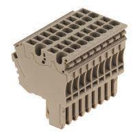 Weidmuller 1815810000 Pluggable Terminal Blocks ZP 2.5/2AN/QV/9