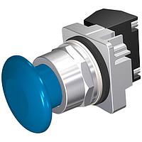 SIEMENS 52PM9W5J Pushbutton PUSHBUTTON,MOM,BLU,1 3/4" PLST,2POS,1NC