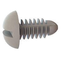 Essentra Components 27SC2520R050 Push-In Barbed Fastener, Slotted Round, .500 Length
