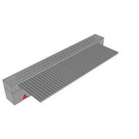 Samtec FFSD-20-S-04.00-01-N IDC Socket Cable .050" Low Profile Tiger Eye(TM) IDC Ribbon Cable Assembly