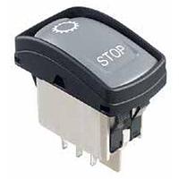 APEM KH146AAZXXG12NXXXXXX Rocker Switches ROCKER SWITCH KG PROTECTED