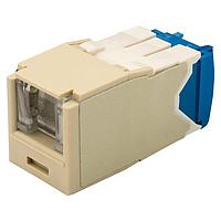 Panduit CJH6X88TGEI Wire Ducting & Raceways Cat6A Spring Shuttered Jack, TG Style, E