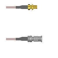 Amphenol Custom Cable Q-2W05H0005011i RF Cable Assemblies SMA-SJB/HDBNC-SP G316 11I