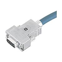 HARTING 61030010010 Two Piece Backshell FULL MET HOOD F. INDUCOM DSUB-9