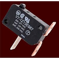 Honeywell V7-1Z13E987 Miniature V-BASIC SW SPDT 25A 277VAC PinPlung ACTR