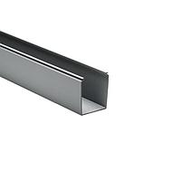 HellermannTyton 181-00220 Solid Wall Wiring Duct Solid Wall Wiring Duct, 2.5" x 3", Non-Adhesive, PVC, Gray, 120ft/Carton