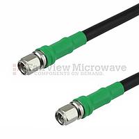 Fairview FMC0202245LF SMA Male to SMA Male Cable LMR-240-UF Coax with Times Microwave Connectors and RoHS Compliant