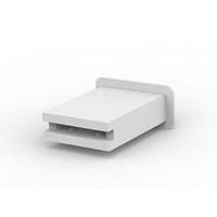 AMP Connectors - TE Connectivity 360041-1 Housing .187 FAST TAB CAP N NAT