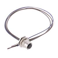 Amphenol LTW M12A-05PFFC-SF8C30 Sensor Cables / Actuator Cables M12 Circular Metric Connector, A Code, Metal, 4A, 05 pins, Female Connector, Female Contact, Hexagonal, Screw Thread, Crimp, Receptacle With Cable/Wire, Length 300mm, IP68 / IP69K