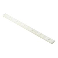 HellermannTyton MP1M5.NN3P Cable Tie Mounting Plates Cable Tie Mounting Plate, 0.50'' x 1.75'', T18-T50 Cable Ties, #10 (M5) Screw, PA66, Natural, 100/pkg