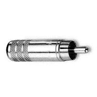 Switchcraft 3502A RCA Phono Connectors Ni HD LONG PLUG