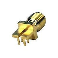 Johnson / Cinch Connectivity Solutions 142-0761-831 PCB Connectors PCB JACK 50 OHM GOLD SQUARE BODY