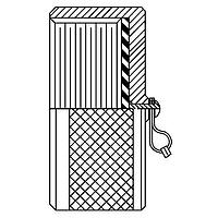 Glenair MS25043-22DA Receptacle Cover DUST CAP