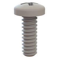 Essentra Components 010632PW037 Phillips Pan Phillips Screw, #6-32 Thread, 3/8 Lg