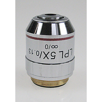 KERN OBB-A1525 Infinity planachromatic objective lens for a large working distance, 5 x /0,15 (24,23 mm)