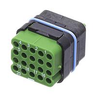 Eaton Souriau-Sunbank 8MQ2M2022ADE Connectors MQUICK MODULE,SEALED,NO CONTAC