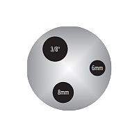 PRESYS IN07 Insert head for TA-1200P (1 x 6.0mm, 1 x 8.0mm, 1 x 3/8”)