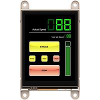 4D Systems gen4-uLCD-28D Non-Touch 2.8", 240x320 pixels, slim Intelligent Display Module with embedded DIABLO16 processor