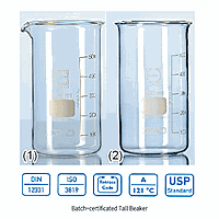 DURAN DU.2111754 Beaker tall, w/o spout, 1000ml Φ95 x h180mm